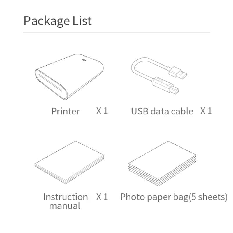 Xiaomi Pocket Photo Printer